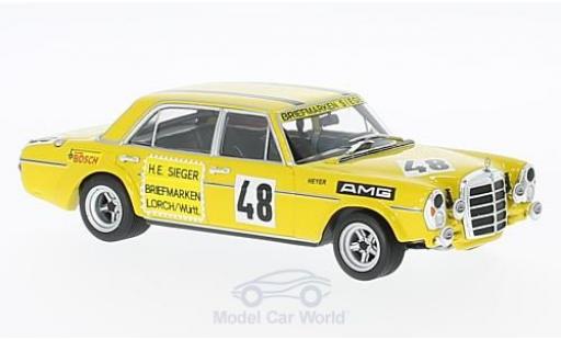 Modellautos Mercedes 300 TE 1/43 Minichamps SEL 6.8 AMG No.48 Briefmarken Sieger Test Le Mans 1972 H.Heyer Mercedes 300 TE 1/43 Minichamps SEL 6.8 AMG No.48 Briefmarken Sieger Test Le Mans 1972 H.Heyer modellautos