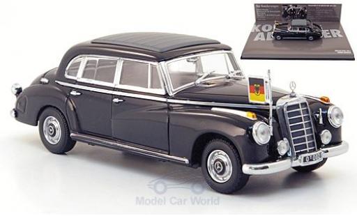 Mercedes 300 1/43 Minichamps b (W186III) schwarz 1955 Konrad Adenauer modellautos