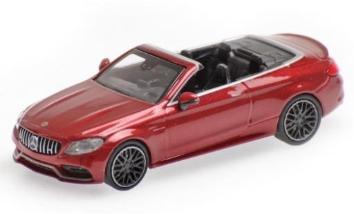 Modellautos Mercedes Classe C 1/87 Minichamps AMG C63 Cabriolet (A205) mettalic rot 2019 Mercedes Classe C 1/87 Minichamps AMG C63 Cabriolet (A205) mettalic rot 2019 modellautos