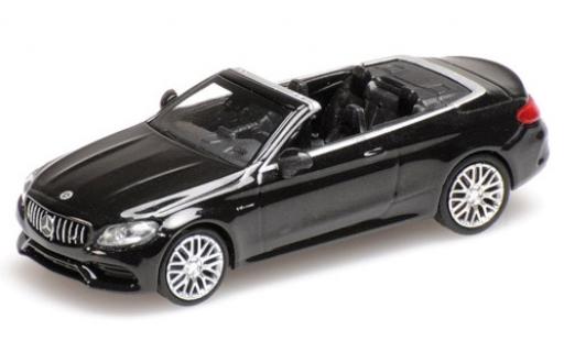 Modellautos Mercedes Classe C 1/87 Minichamps AMG C63 Cabriolet (A205) mettalic schwarz 2019 Mercedes Classe C 1/87 Minichamps AMG C63 Cabriolet (A205) mettalic schwarz 2019 modellautos