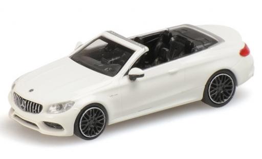 Modellautos Mercedes Classe C 1/87 Minichamps AMG C63 Cabriolet (A205) weiss 2019 Mercedes Classe C 1/87 Minichamps AMG C63 Cabriolet (A205) weiss 2019 modellautos