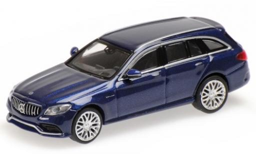 Modellautos Mercedes Classe C 1/87 Minichamps AMG C63 T-Modell (S205) mettalic blau 2019 Mercedes Classe C 1/87 Minichamps AMG C63 T-Modell (S205) mettalic blau 2019 modellautos