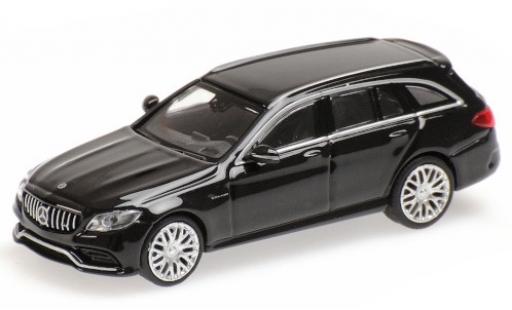 Modellautos Mercedes Classe C 1/87 Minichamps AMG C63 T-Modell (S205) mettalic schwarz 2019 Mercedes Classe C 1/87 Minichamps AMG C63 T-Modell (S205) mettalic schwarz 2019 modellautos