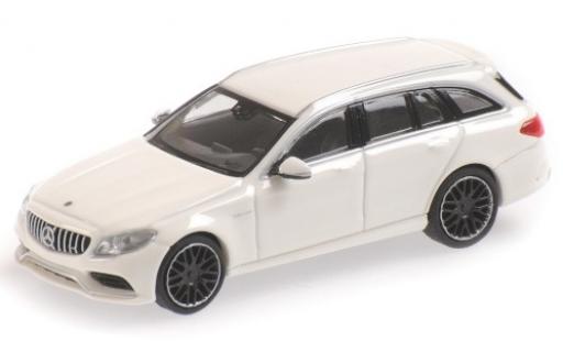 Modellautos Mercedes Classe C 1/87 Minichamps AMG C63 T-Modell (S205) weiss 2019 Mercedes Classe C 1/87 Minichamps AMG C63 T-Modell (S205) weiss 2019 modellautos