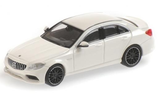 Modellautos Mercedes Classe C 1/87 Minichamps AMG C63 (W205) weiss 2019 Mercedes Classe C 1/87 Minichamps AMG C63 (W205) weiss 2019 modellautos