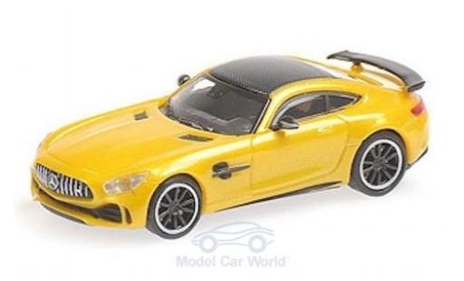 Modellautos Mercedes AMG GT 1/87 Minichamps R mettalic gelb 2017 Mercedes AMG GT 1/87 Minichamps R mettalic gelb 2017 modellautos