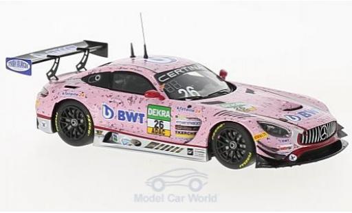 Modellautos Mercedes AMG GT 1/43 Minichamps 3 No.26 BWT Mücke Motorsport BWT ADAC GT Masters 2017 S.Asch/L.Auer/S.Mücke Mercedes AMG GT 1/43 Minichamps 3 No.26 BWT Mücke Motorsport BWT ADAC GT Masters 2017 S.Asch/L.Auer/S.Mücke modellautos
