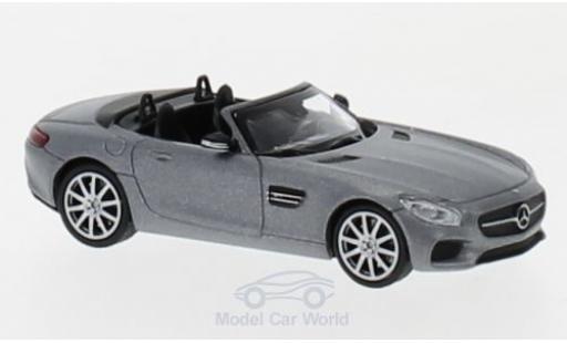 Modellautos Mercedes AMG GT 1/87 Minichamps S Cabriolet matt-grau 2017 Mercedes AMG GT 1/87 Minichamps S Cabriolet matt-grau 2017 modellautos
