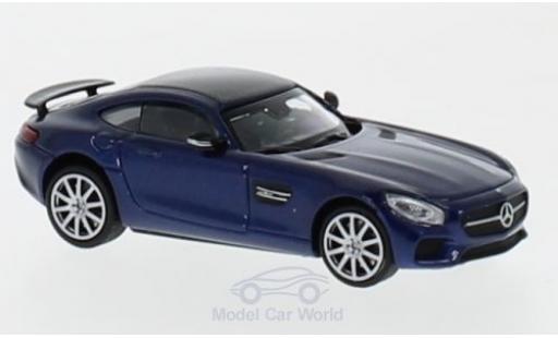 Modellautos Mercedes AMG GT 1/87 Minichamps S mettalic blau 2015 Mercedes AMG GT 1/87 Minichamps S mettalic blau 2015 modellautos