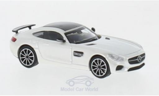 Modellautos Mercedes AMG GT 1/87 Minichamps S mettalic weiss 2015 Mercedes AMG GT 1/87 Minichamps S mettalic weiss 2015 modellautos