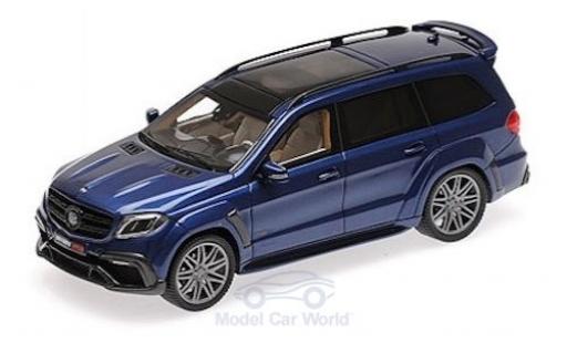 Modellautos Mercedes Classe S 1/43 Minichamps Brabus 850 Widestar XL mettalic blau 2017 Basis AMG GLS 63 Mercedes Classe S 1/43 Minichamps Brabus 850 Widestar XL mettalic blau 2017 Basis AMG GLS 63 modellautos