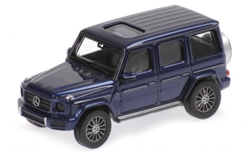 Mercedes Classe G 1/87 Minichamps (W463) mettalic blau 2018 modellautos
