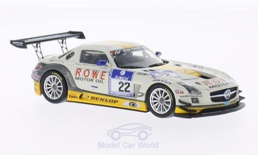 Modellautos Mercedes SLS 1/43 Minichamps AMG GT3 No.22 ROWE Racing 24h Nürburgring 2013 Mercedes SLS 1/43 Minichamps AMG GT3 No.22 ROWE Racing 24h Nürburgring 2013 modellautos