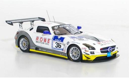 Modellautos Mercedes SLS 1/43 Minichamps AMG GT3 No.36 Rowe Racing 24h Nürburgring 2011 Mercedes SLS 1/43 Minichamps AMG GT3 No.36 Rowe Racing 24h Nürburgring 2011 modellautos