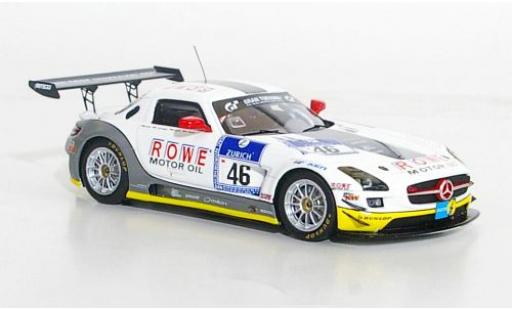 Modellautos Mercedes SLS 1/43 Minichamps AMG GT3 No.46 Rowe Racing 24h Nürburgring 2011 Bullitt/Zehe/Schwager/Rader Mercedes SLS 1/43 Minichamps AMG GT3 No.46 Rowe Racing 24h Nürburgring 2011 Bullitt/Zehe/Schwager/Rader modellautos