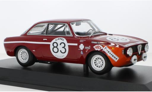 Alfa Romeo GT 1/18 Minichamps A 1300 No.83 Autodelta 24h Spa 1972 modellautos