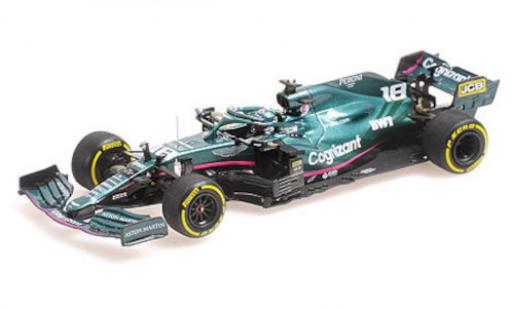 Modellautos Aston Martin AMR2 1/43 Minichamps 1 No.18 Cognizant F1 Team Cognizant Formel 1 GP Bahrain 2021 Aston Martin AMR2 1/43 Minichamps 1 No.18 Cognizant F1 Team Cognizant Formel 1 GP Bahrain 2021 modellautos