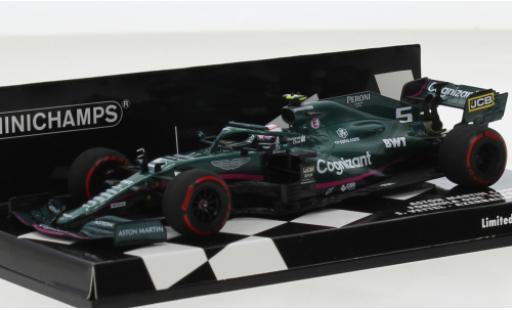 Aston Martin AMR2 1/43 Minichamps 1 No.5 Cognizant F1 Team Cognizant formule 1 GP Azerbaijan 2021 modellautos