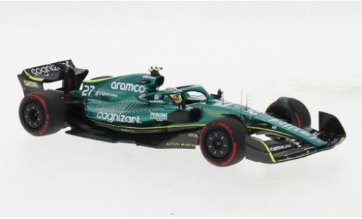 Modellautos Aston Martin AMR2 1/43 Minichamps 2 No.27 Aramco Cognizant F1 Team Cognizant Formel 1 GP Bahrain 2022 Aston Martin AMR2 1/43 Minichamps 2 No.27 Aramco Cognizant F1 Team Cognizant Formel 1 GP Bahrain 2022 modellautos