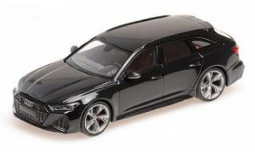 Modellautos Audi RS6 1/43 Minichamps Avant (C8) metallise schwarz 2019 Audi RS6 1/43 Minichamps Avant (C8) metallise schwarz 2019 modellautos
