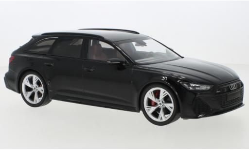 Audi RS6 1/18 Minichamps Avant metallise schwarz 2019 modellautos