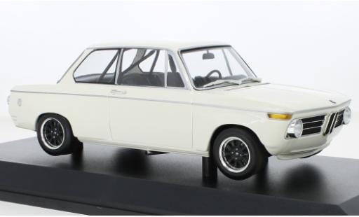 Bmw 2002 1/18 Minichamps weiss 1970 modellautos