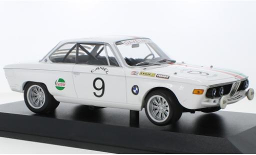 Bmw 2800 1/18 Minichamps CS No.9 Castrol 24h Spa 1971 modellautos