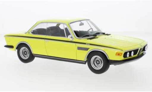 Bmw 3.0 1/18 Minichamps CSL (E9) gelb 1971 modellautos
