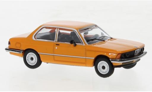 Bmw 323 1/87 Minichamps i (E21) orange 1975 modellautos