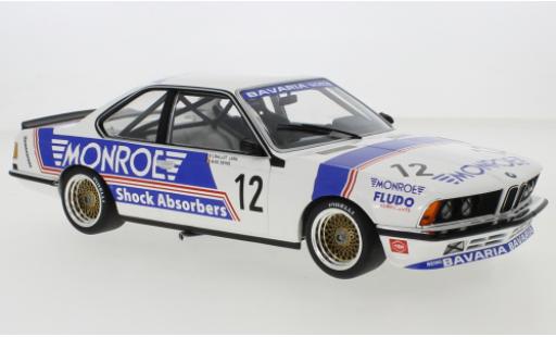 Bmw 635 1/18 Minichamps CSI No.12 Bavaria Motorsports Monroe 500km Monza 1985 modellautos