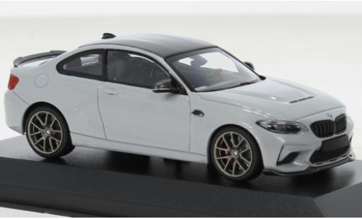 Modellautos Bmw M2 1/43 Minichamps CS gris clair 2020 Bmw M2 1/43 Minichamps CS gris clair 2020 modellautos