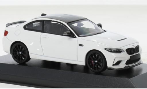 Bmw M2 1/18 Minichamps CS weiss 2020 modellautos