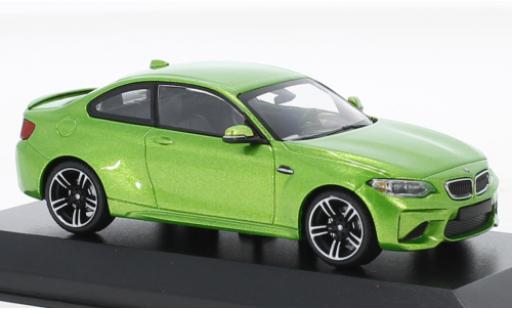 Modellautos Bmw M2 1/43 Minichamps (F87) metallise vert 2016 Bmw M2 1/43 Minichamps (F87) metallise vert 2016 modellautos