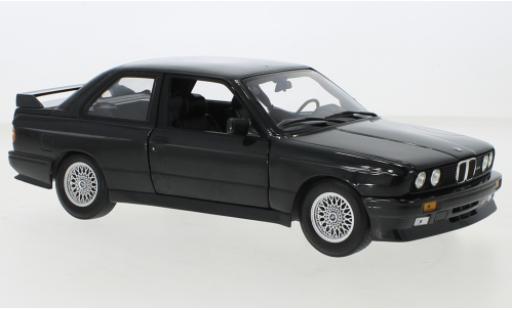 Bmw M3 1/18 Minichamps (E30) metallise schwarz 1987 modellautos