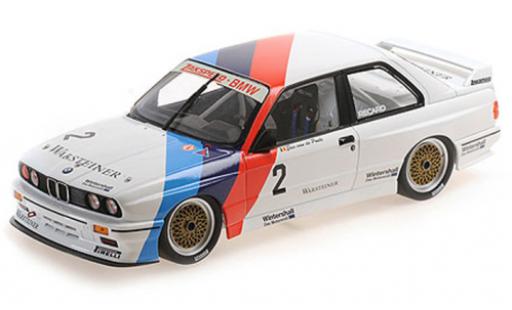 Bmw M3 1/18 Minichamps (E30) No.2 Zakspeed DTM 1987 modellautos