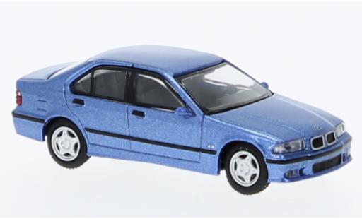 Bmw M3 1/87 Minichamps (E36) metallise bleu 1994 modellautos