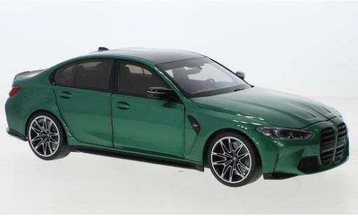 Bmw M3 1/18 Minichamps (G80) metallise vert 2020 modellautos