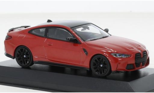 Bmw M4 1/43 Minichamps Competition (G82) metallise rot 2020 modellautos