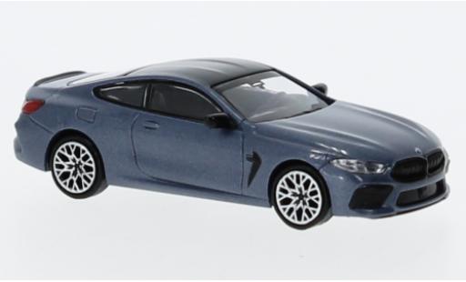 Modellautos Bmw M8 1/87 Minichamps Competition Coupe (F92) metallise bleu clair 2019 Bmw M8 1/87 Minichamps Competition Coupe (F92) metallise bleu clair 2019 modellautos