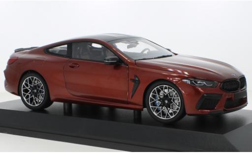 Bmw M8 1/18 Minichamps Competition Coupe metallise rot 2020 modellautos