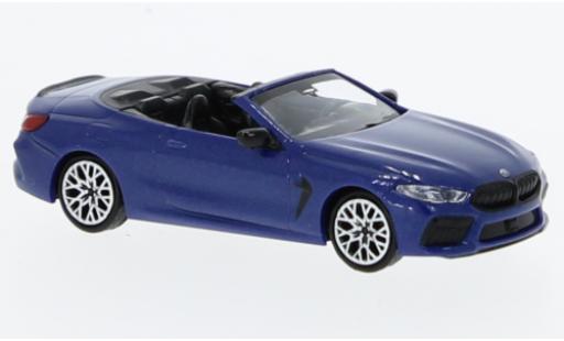 Modellautos Bmw M8 1/87 Minichamps Competiton cabriolet (G14) metallise bleu 2019 Bmw M8 1/87 Minichamps Competiton cabriolet (G14) metallise bleu 2019 modellautos