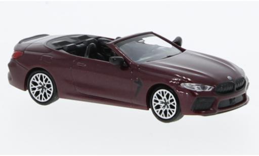 Modellautos Bmw M8 1/87 Minichamps Competiton cabriolet (G14) metallise rouge foncé 2019 Bmw M8 1/87 Minichamps Competiton cabriolet (G14) metallise rouge foncé 2019 modellautos