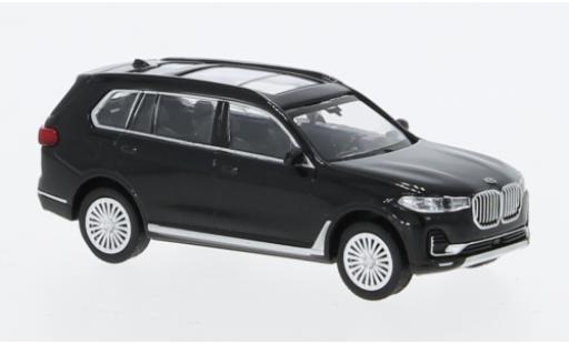 Bmw X7 1/87 Minichamps (G07) noire 2019 modellautos