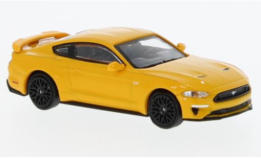 Modellautos Ford Mustang 1/87 Minichamps GT metallise orange 2018 Ford Mustang 1/87 Minichamps GT metallise orange 2018 modellautos