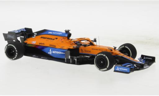 McLaren F1 1/43 Minichamps MCL35M No.3 Team formule 1 GP France 2021 modellautos