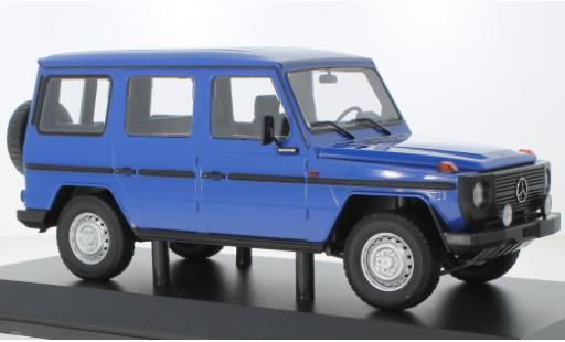 Mercedes Classe G 1/18 Minichamps G-classe LWB (W460) bleu foncé 1980 modellautos