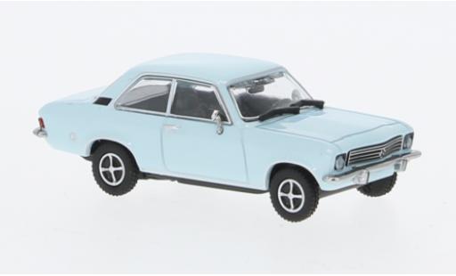 Modellautos Opel Ascona 1/87 Minichamps A bleu clair 1970 Opel Ascona 1/87 Minichamps A bleu clair 1970 modellautos