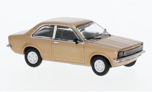 Modellautos Opel Kadett 1/87 Minichamps C metallise beige 1973 Opel Kadett 1/87 Minichamps C metallise beige 1973 modellautos
