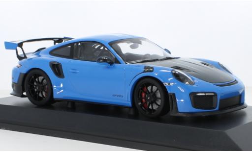 Modellautos Porsche 991 GT2 RS 1/18 Minichamps 911 (.2) blau 2018 Porsche 991 GT2 RS 1/18 Minichamps 911 (.2) blau 2018 modellautos