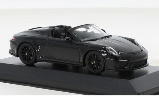 Modellautos Porsche 992 Speedster 1/43 Minichamps 911 (991) schwarz 2019 Porsche 992 Speedster 1/43 Minichamps 911 (991) schwarz 2019 modellautos